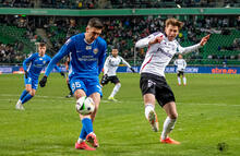 Legia Warszawa - Puszcza Niepołomice 2:0 Michalis Kosidis Jan Ziółkowski