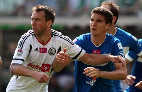 Galeria: Legia - Lech 1:0 Jakub Wawrzyniak Marcin Kamiński
