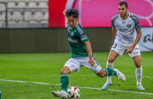 Puszcza Niepołomice - Legia Warszawa 2:2 Roman Jakuba Ryoya Morishita