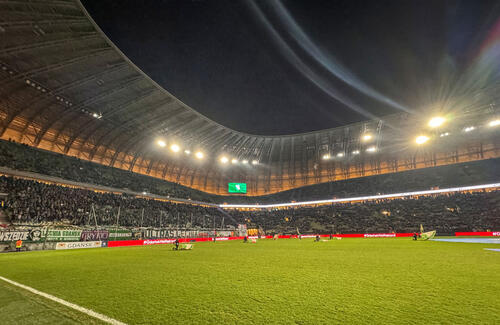 stadion Lechii Gdańsk Lechia Gdańsk - Legia Warszawa 0:2