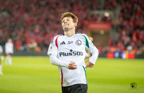 Marc Gual Widzew Łódź - Legia Warszawa 0:2