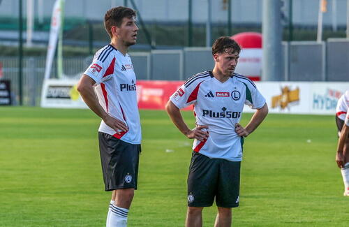 Mateusz Możdżeń Samuel Sarudi KS CK Troszyn – Legia Warszawa 1:3