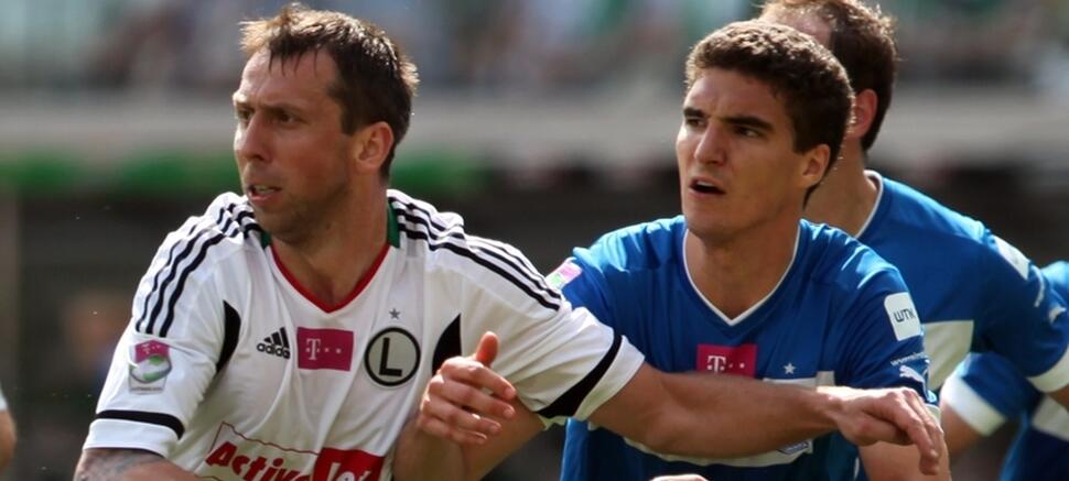 Galeria: Legia - Lech 1:0 Jakub Wawrzyniak Marcin Kamiński