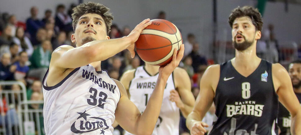 Maksymilian Wilczek Legia Warszawa – Bakken Bears Aarhus 88:79