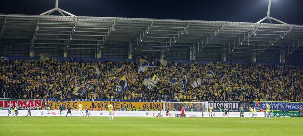 Motor Lublin - Legia Warszawa 3:3 stadion Motor