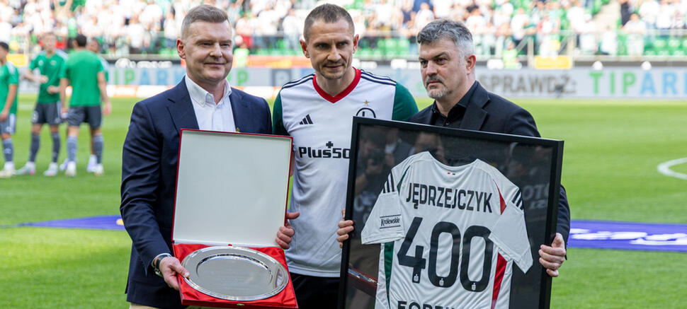 Legia Warszawa - Lechia Gdańsk Marcin Herra Artur Jędrzejczyk Michał Żewłakow