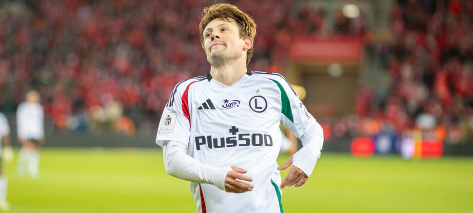 Marc Gual Widzew Łódź - Legia Warszawa 0:2