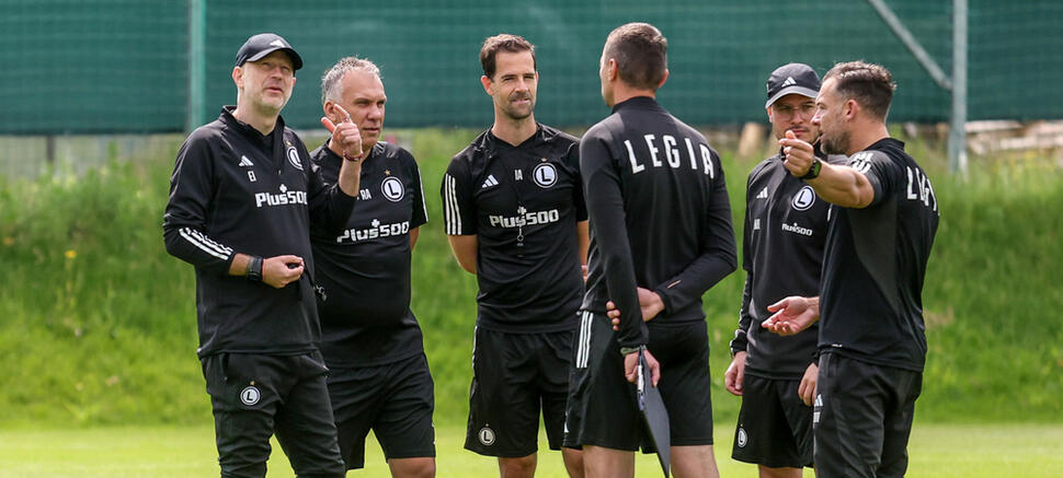 sztab Pierwszy trening z nowym trenerem