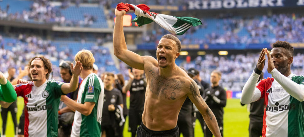 Steve Kapuadi Superpuchar Lech Poznań - Legia Warszawa 1:2