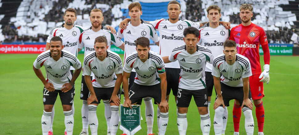 zespół drużyna Banik Ostrawa - Legia Warszawa 2:2