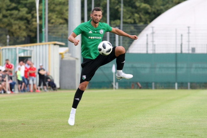 Legia - Mazur 5:1 - Wygrana na początek przygotowań