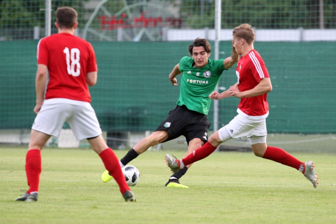 Legia - Mazur 5:1 - Wygrana na początek przygotowań