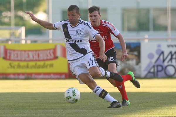 SC Schwaz - Legia Warszawa 1:5 (0:4) - Sprawdzian z dominacji