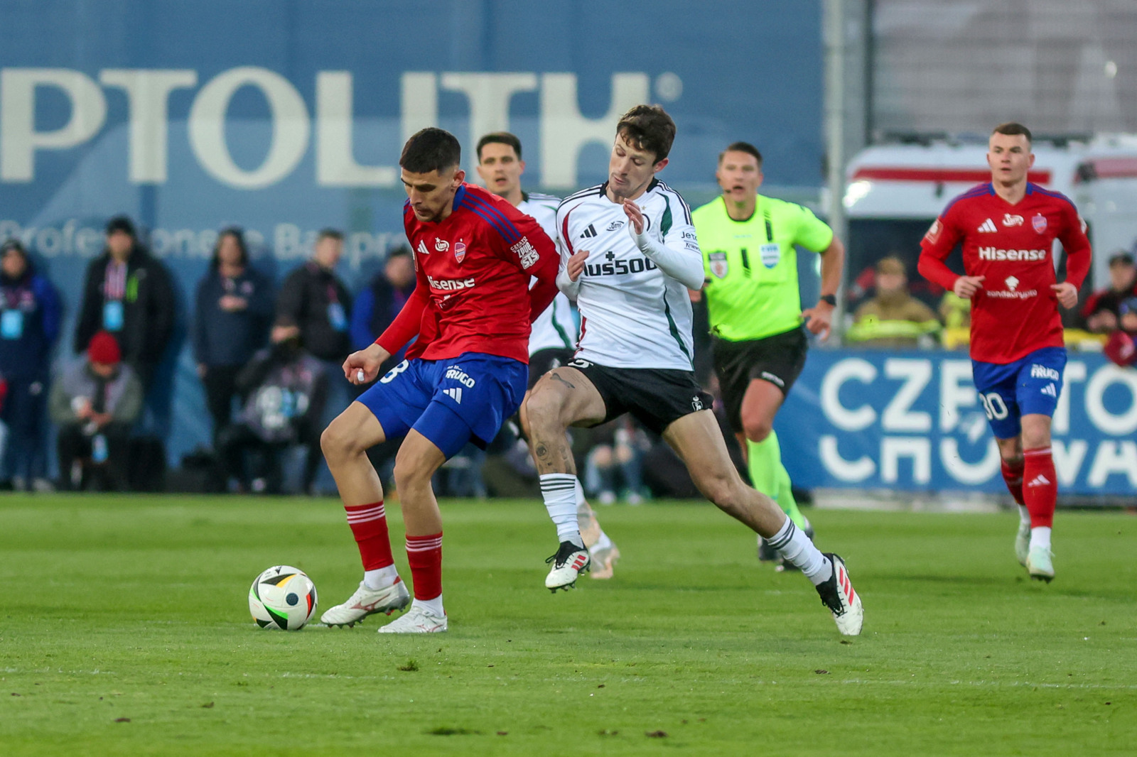 Raków Częstochowa - Legia Warszawa 3:2