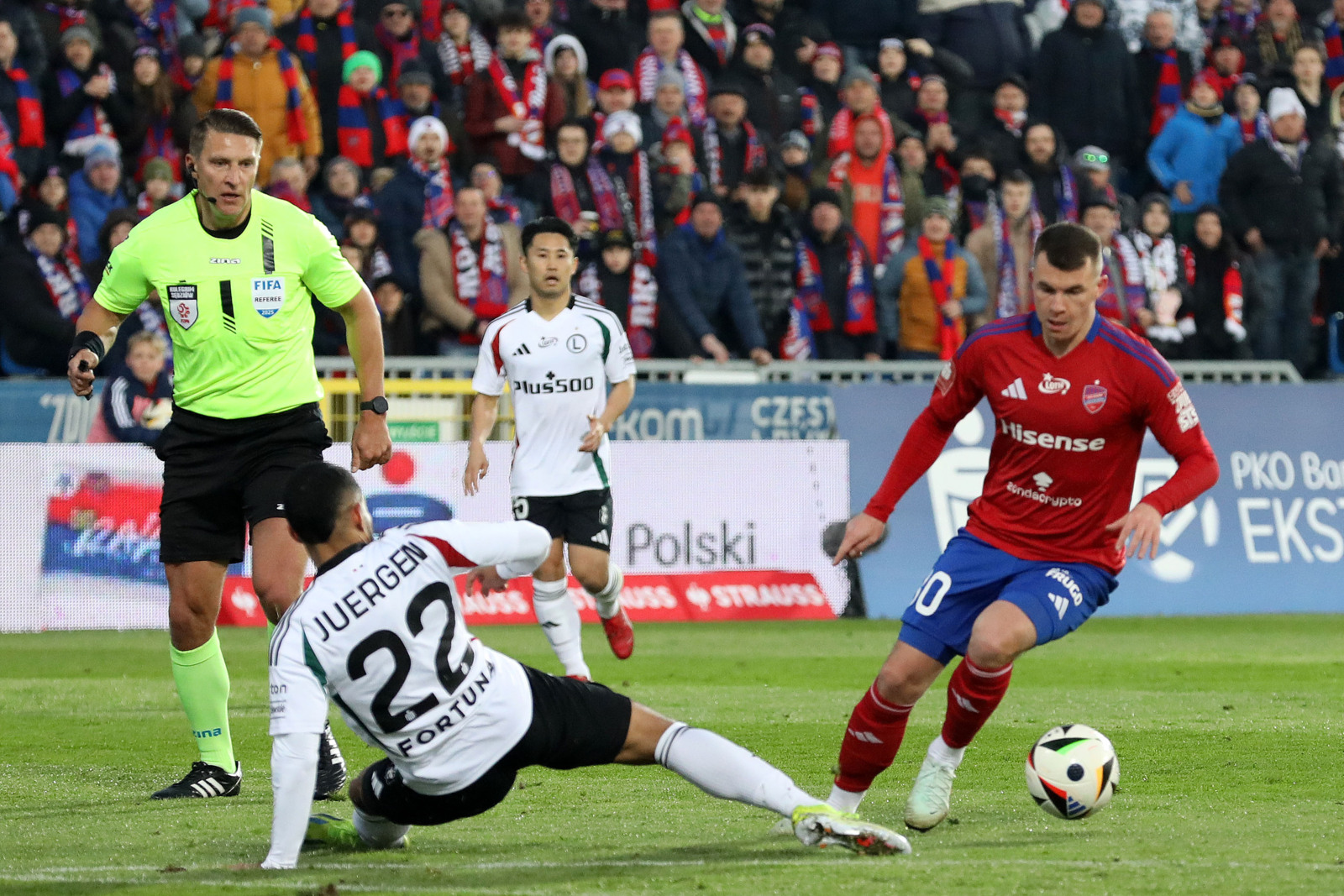 Raków Częstochowa - Legia Warszawa 3:2