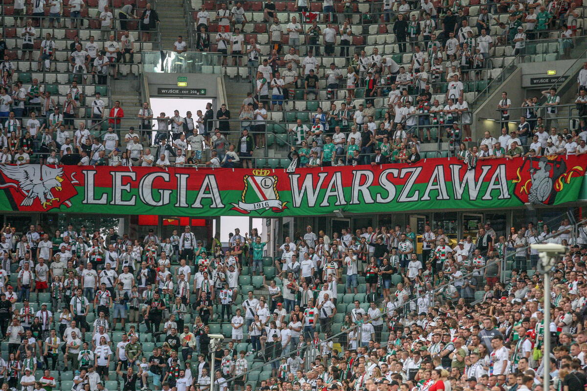 kibice Legii oprawa oprawy