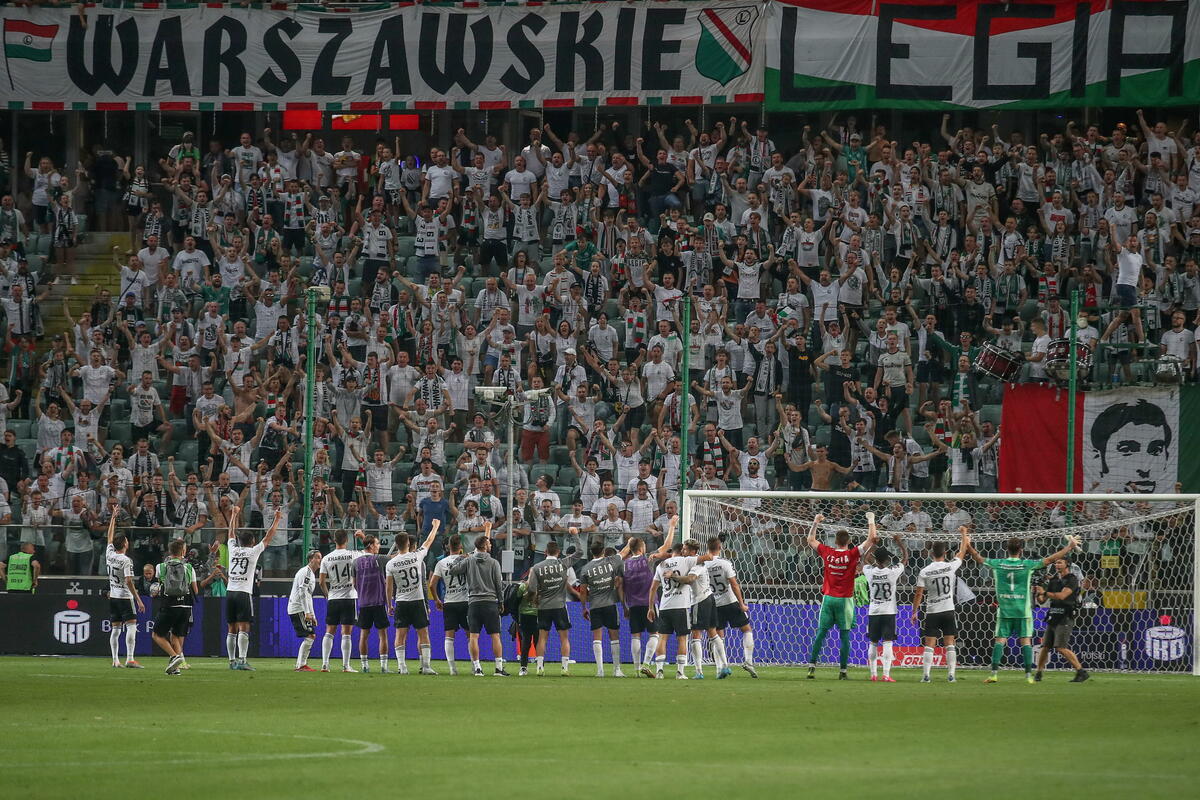 kibice Legii oprawa oprawy