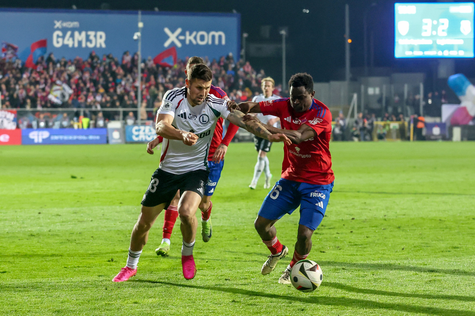 Raków Częstochowa - Legia Warszawa 3:2