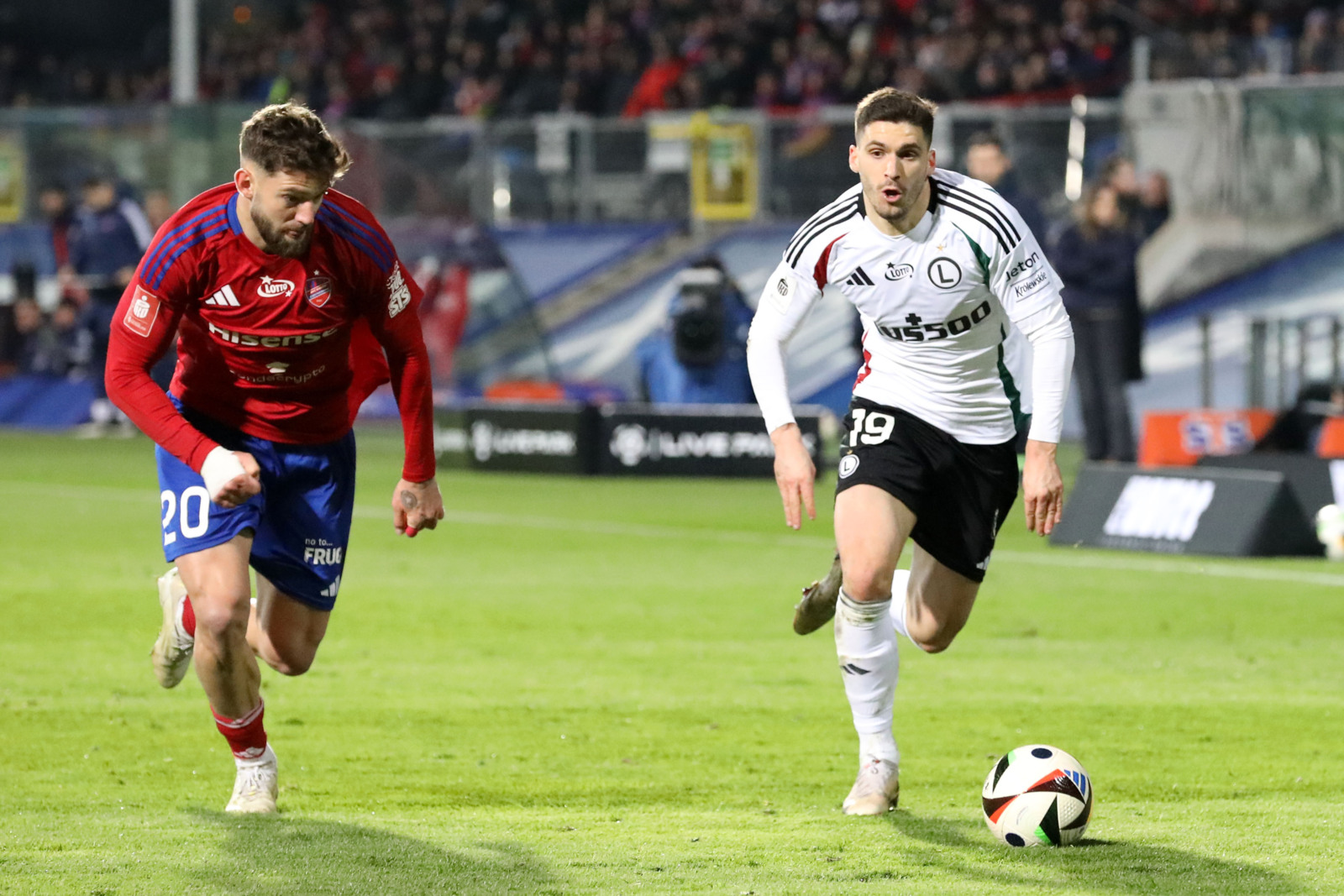 Raków Częstochowa - Legia Warszawa 3:2