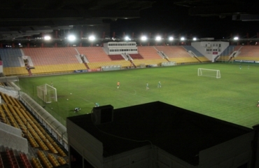 Legioniści trenowali na stadionie w Aktobe