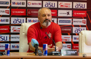  Wiaczesław Lewczuk Trening przed meczem z FK Aktobe