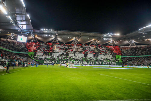 Legia kibice oprawa oprawy