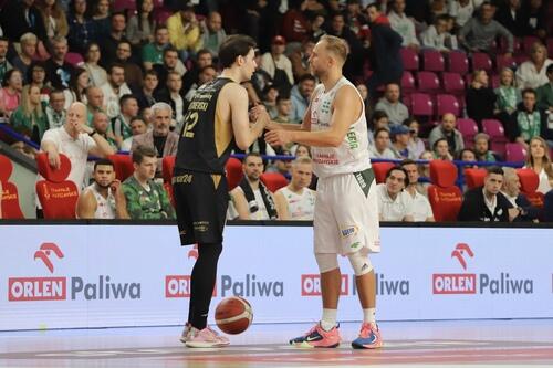 Legia Warszawa - Ślask Wrocław 63:76