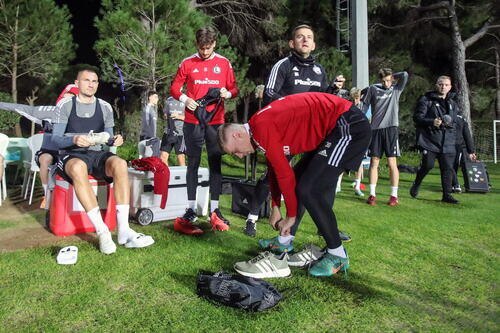 Pierwszy trening piłkarzy Legii w Belek