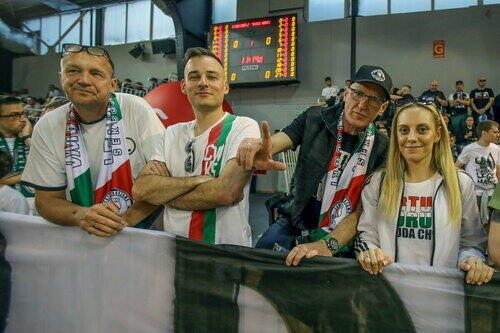 Legia Warszawa – Śląsk Wrocław 78:55