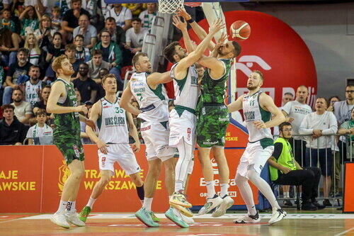 Legia Warszawa – Śląsk Wrocław 63:65