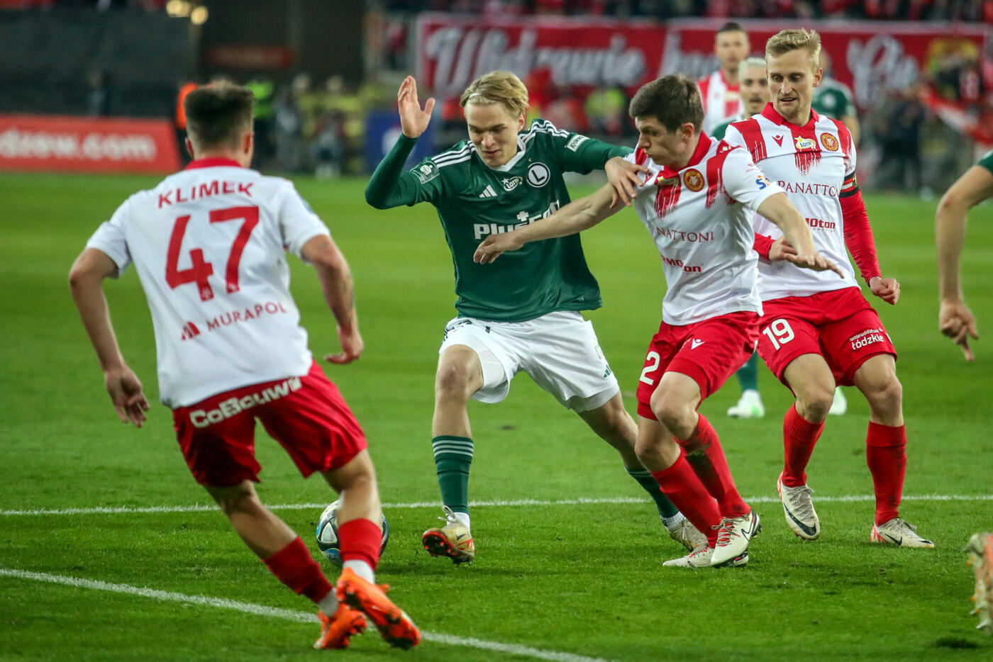 Wojciech Urbański Widzew Łódź - Legia Warszawa 1:0