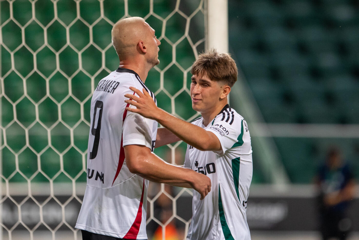 Legia - Caernarfon Blaz Kramer Mateusz Szczepaniak