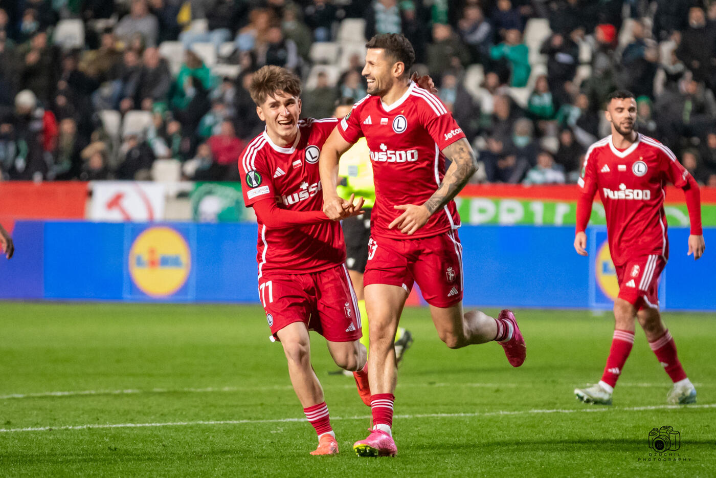 Omonia Nikozja - Legia Warszawa 0:3 Mateusz Szczepaniak Paweł Wszołek