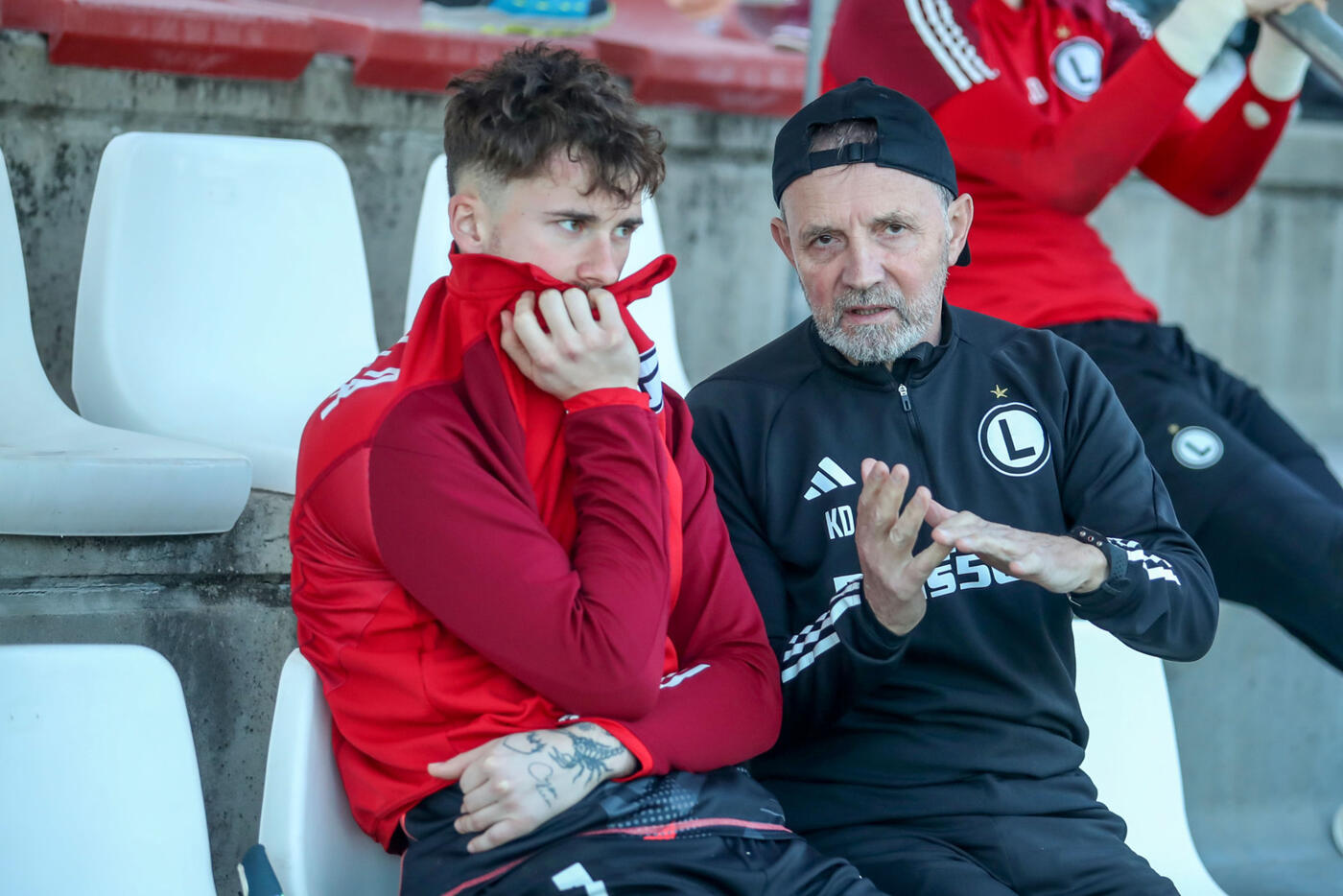 Legia Warszawa - CFR Cluj 2:2 Kacper Tobiasz Krzysztof Dowhań