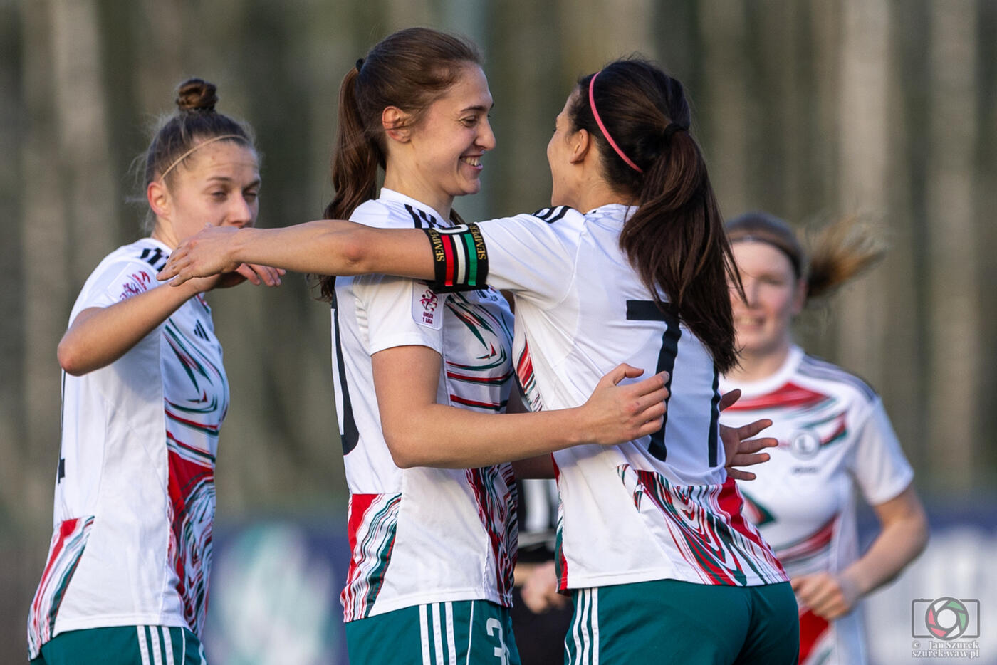 Legia Ladies - Czarni II Sosnowie 6:1 (4:1)