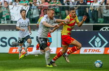 Legia Warszawa - Jagiellonia Białystok 1:1 Rafał Augustyniak Rui Nene