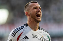 Legia Warszawa - Stal Mielec Tomas Pekhart