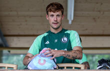 Pierwszy trening Legii w Austrii Marc Gual