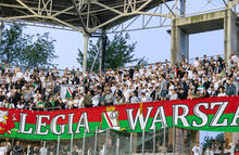 Korona Kielce - Legia Warszawa 0:2 kibice Legii