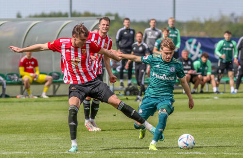 Szymon Grączewski Legia II Warszawa - Pogoń Grodzisk Mazowiecki 4:3