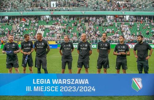 Bartosz Bibrowicz Piotr Parchan Arkadiusz Malarz Krzysztof Dowhań Alex Trukan Inaki Astiz Przemysław Małecki Goncalo Feio sztab Legia Warszawa - Zagłębie Lubin 2:1