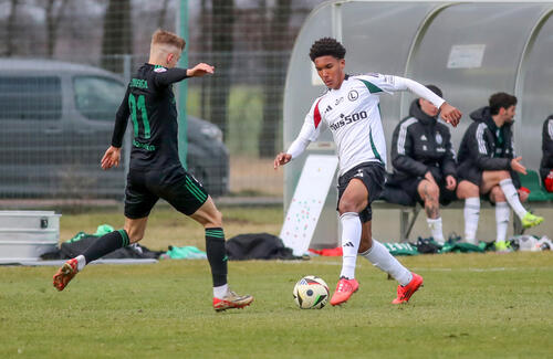 Legia Warszawa - Górnik Łęczna 6:3 Pascal Mozie