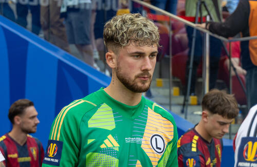 Finał Pucharu Polski: Pogoń - Legia Kacper Tobiasz