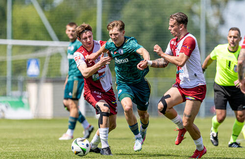 Legia II Warszawa - ŁKS Łomża 0:1