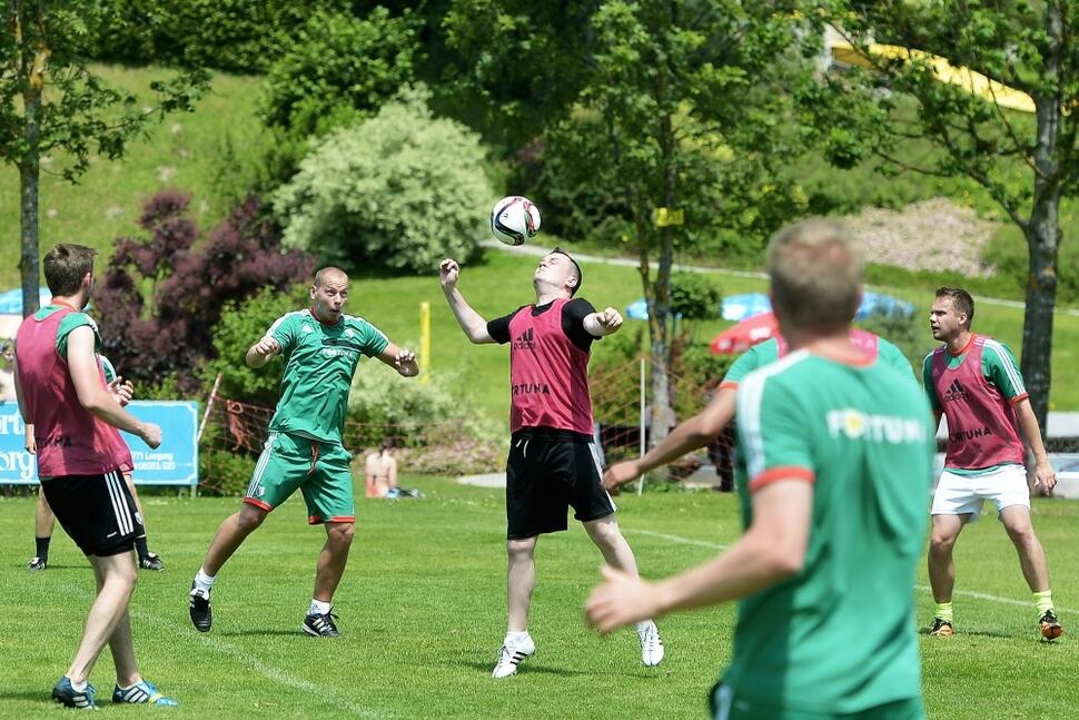 News: Leogang: Sztab szkoleniowy zmierzył sie z dziennikarzami