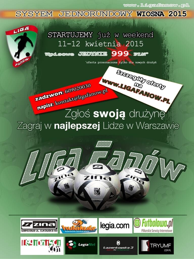 News: Zacznij piłkarską wiosnę z ligą fanów - ruszają zapisy