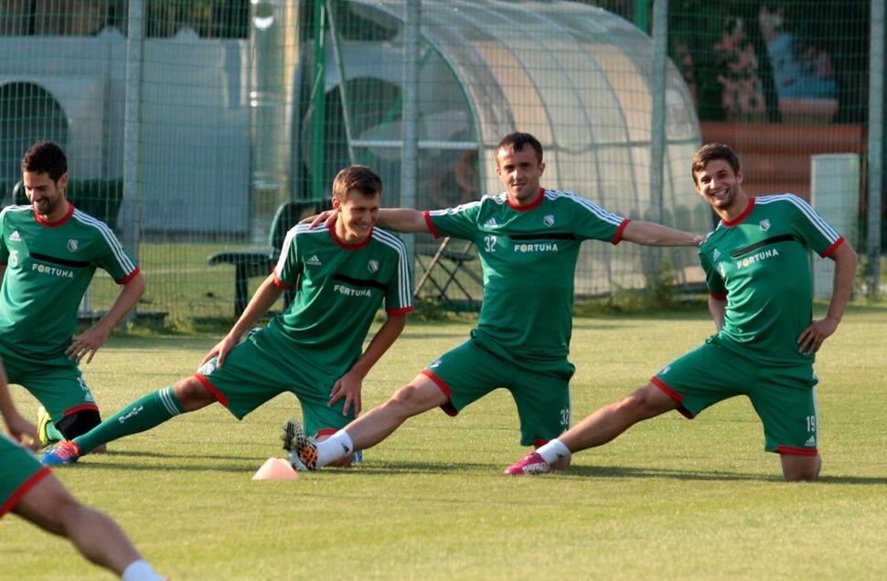 News: Krystian Bielik trenował z Legią