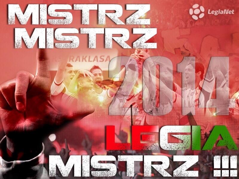 News: Legia mistrzem Polski!