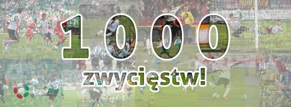 News: Tysięczne zwycięstwo w historii