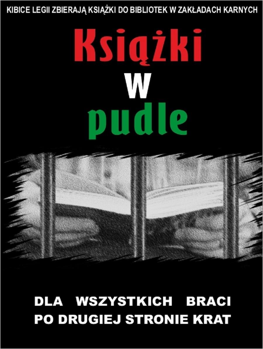 News: Fani Legii wesprą akcję "Książka w pudle"